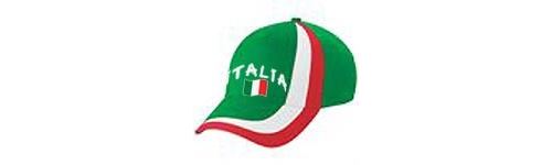 Supportershop Italie Casquette Football, Vert, FR : Taille Unique réglable