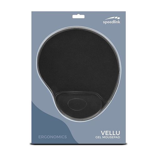 Tapis De Souris Ergonomique Speedlink Vellu En Gel - Noir
