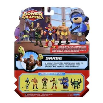 Figurine articulée Power Players Sergent Charge 12 cm