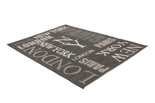 Tapis Fin 510 80x150 argent