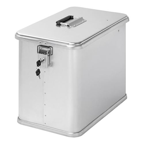 ProPlus mallette de transport aluminium 41 litres avec serrure à cylindre argent