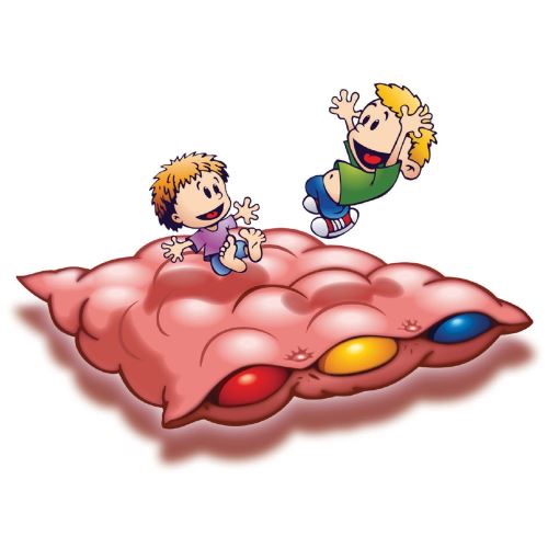 Amscan matelas ballon 32 x 32 cm multicolore