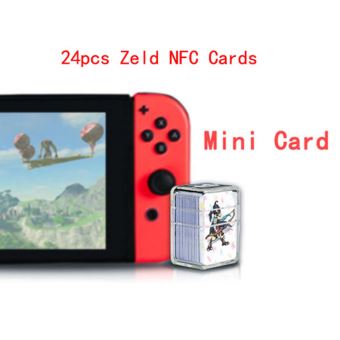 Lot de 25 Cartes NFC pour Amiibo de la série Zelda, la légende de Zelda  Breath of The Wild, compatibles avec Switch/Switch Lite Wii - Cdiscount  Informatique