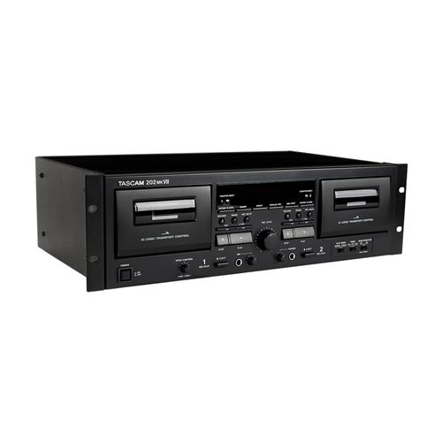 Tascam 202 MKVII double lecteur/enregistreur cassette