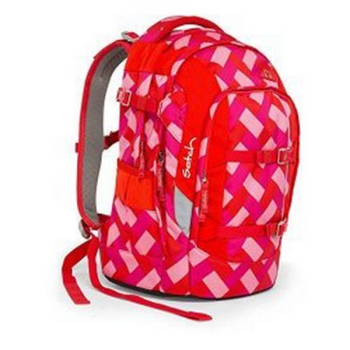 Cartable Eco Ergobag SAT-SIN-001-9D0 Rouge Rose (30 X 22 x 45 cm)