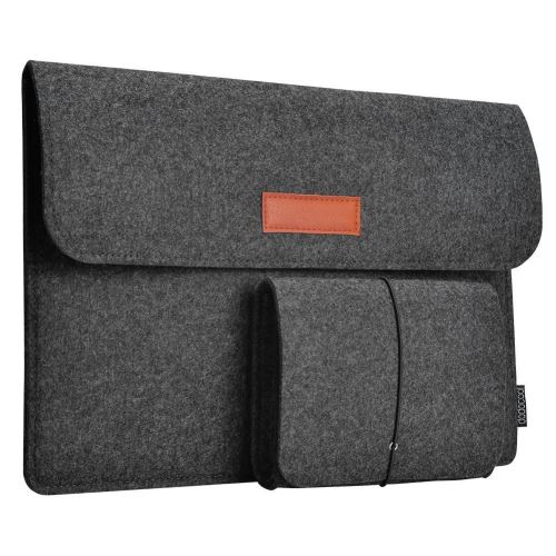 dodocool 13.3 Pouces Housse de Protection pour Ordinateur,Sacoche Manche Portable en Feutre avec Petite Pochette, Laptop Sleeve S