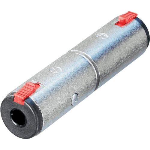 Neutrik NA3JJ Adaptateurs circulaires - Jack 3 pôles fem. - fem.