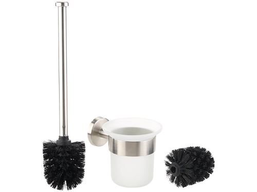 Brosse WC et support en acier inoxydable pour montage mural WG-70