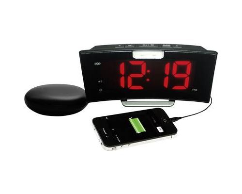 Réveil vibrant Wake n Shake Curve GEEMARC