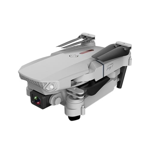 Drone Quadcopter E88 5G Selfie WIFI FPV 4K Double Caméra HD Pliable + 3 Batterie-gris