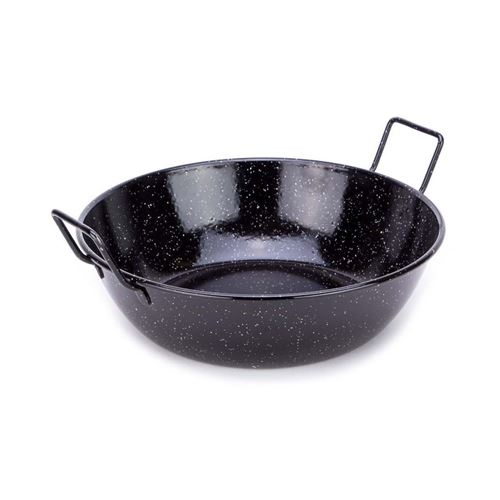 Poele Creuse Acier Emaille 32 Cm La Ideal -3285