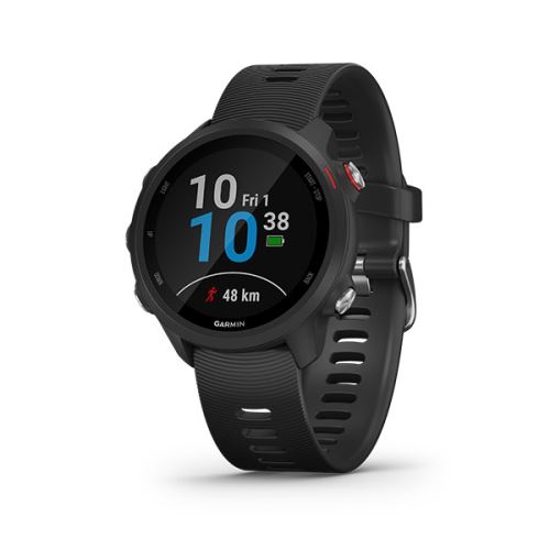 Montre connectée Garmin Forerunner 245 Music GPS Montre de sport à fréquence cardiaque au poignet - Noire (010-02120-B0)