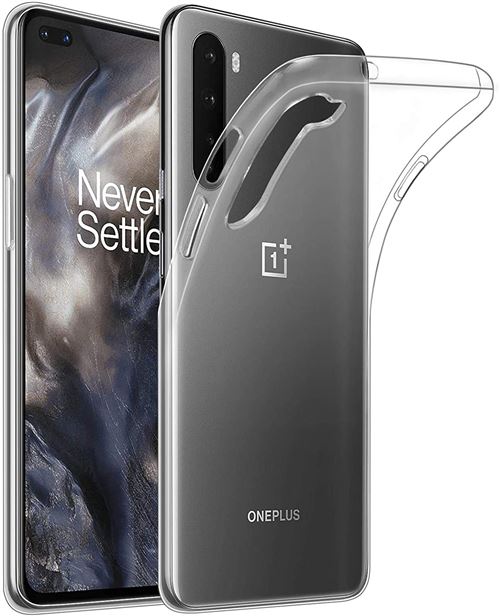 Housse de protection pour OnePlus Nord Silicone Transparent