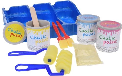 Free and Easy set de peinture à la craie 11 pièces