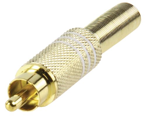 Valueline Cc Rca Plug Doré