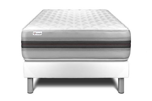 Vitalit Ensemble Matelas Sommier 90X190 Cm - Vitalmemo Back - Image 1