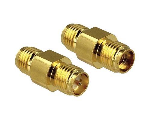 Delock - Antenne-adapter - SMA (V) naar RP-SMA (V)