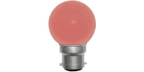 Ampoule de rechange pour guirlande lumineuse LED 180275-LE5510R B22 230 V 1 W rouge 1 pc(s)