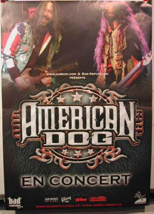 American Dog - 50x70 cm - AFFICHE / POSTER