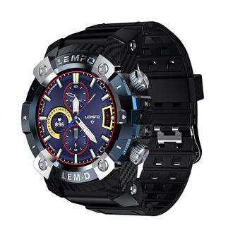 14 02 sur Montre connect e LEMFO LEMD bleu Montre connect e