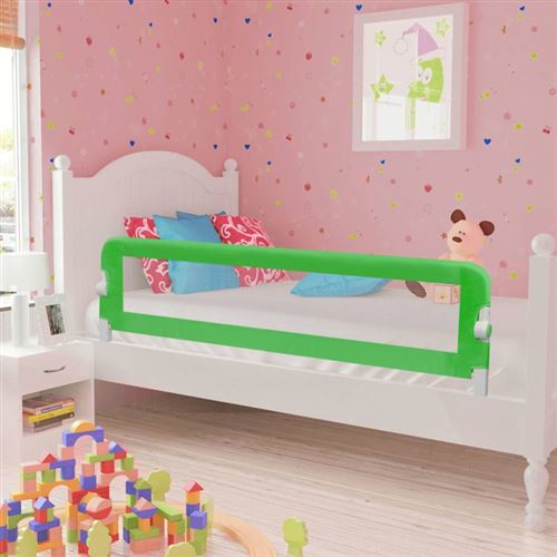 vidaXL Barrières de lit pour enfants 150 x 42 cm Vert