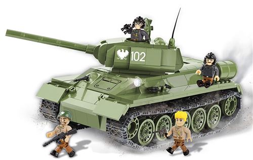 Cobi small army wwii - 2476 - t-34/85 (tank)