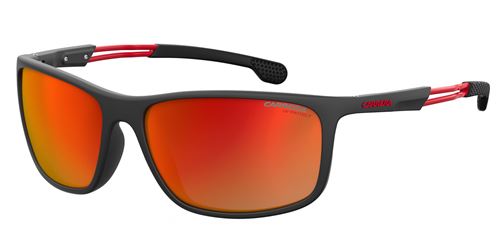 Carrera Eyewear lunettes de soleil 4013/S hommes noir/rouge avec verres rouges
