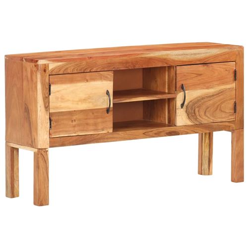 Buffet en bois d'acacia massif 116x30x66cm