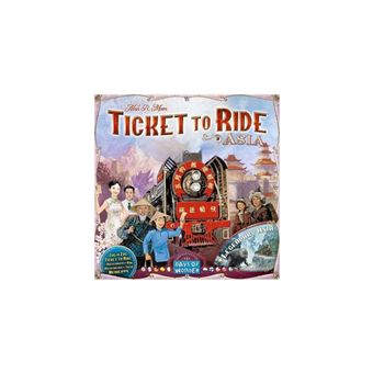 Jeu de stratégie Asmodee Aventuriers du Rail Asie