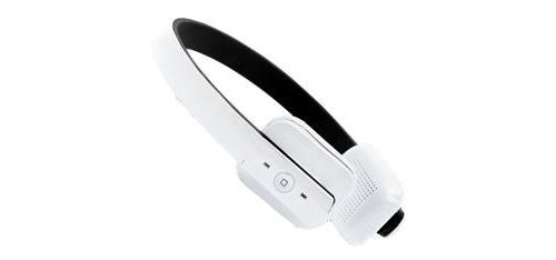Casque d'écoute sans fil Bluetooth Phoenix Dandysound avec microphone blanc