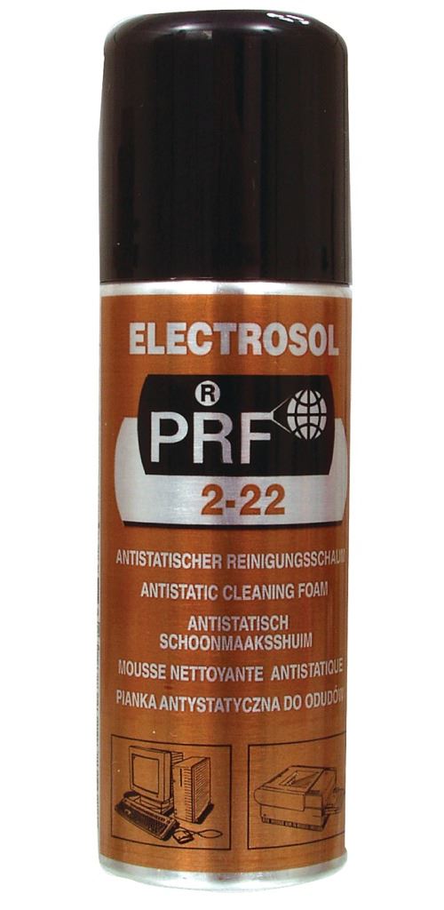 Mousse nettoyante antistatique Taerosol PRF 22/220 Electrosol 220 ml