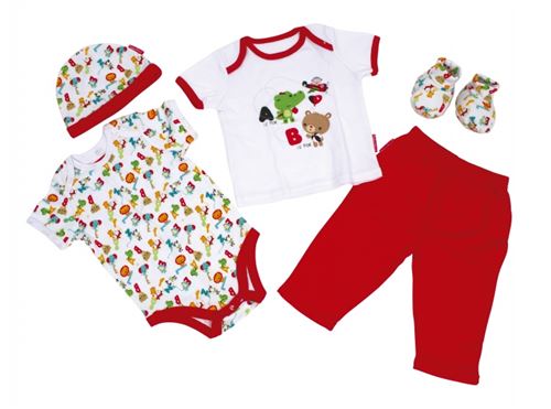 Ensemble cadeau Fisher Price Clothing, 5dlg.