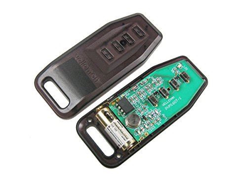 Velleman VM160T télécommande - télécommandes (RF sans fil, Noir, Appuyez sur les boutons)