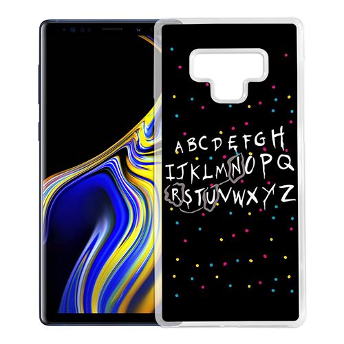 Coque pour Samsung Galaxy Note 9 -  Stranger Things Alphabet