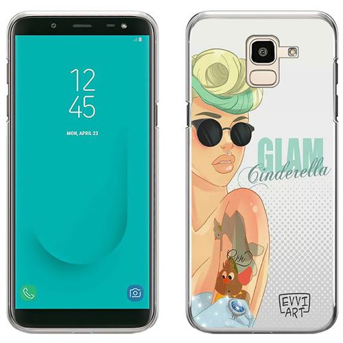 Coque pour Samsung Galaxy J6 -  Princesse Cendrillon Glam