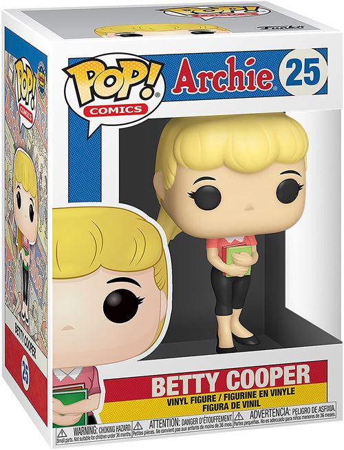 Figurine Funko Pop Archie Comics Betty - Petite figurine - Achat \u0026 prix |  fnac