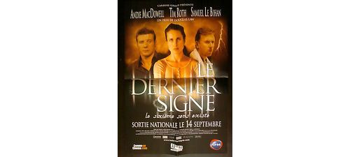 Le Dernier Signe AFFICHE CINEMA ORIGINALE