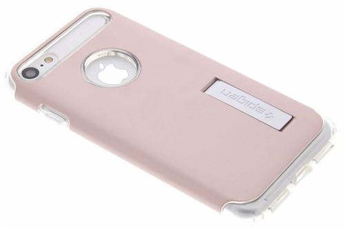 Spigen Slim Armor - Achterzijde behuizing voor mobiele telefoon - polycarbonaat, thermoplastic polyurethaan (TPU) - transparant, rosegoud - voor Apple iPhone 7