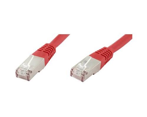 econ connect F6TP10RT RJ45 Câble réseau, câble patch CAT 6 S/FTP 10.00 m rouge paire blindée