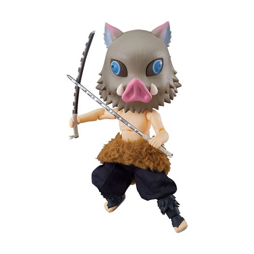 Non Communiqué Demon Slayer: Kimetsu No Yaiba - Figurine Nendoroid Doll Inosuke Hashibira 14 Cm