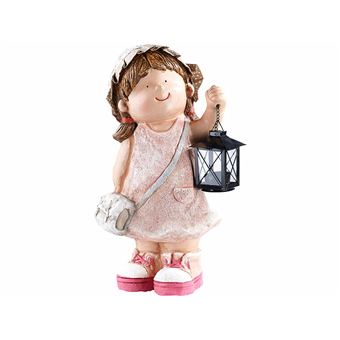 Royal Gardineer : Figurine décorative Petite Anne avec lanterne - 1