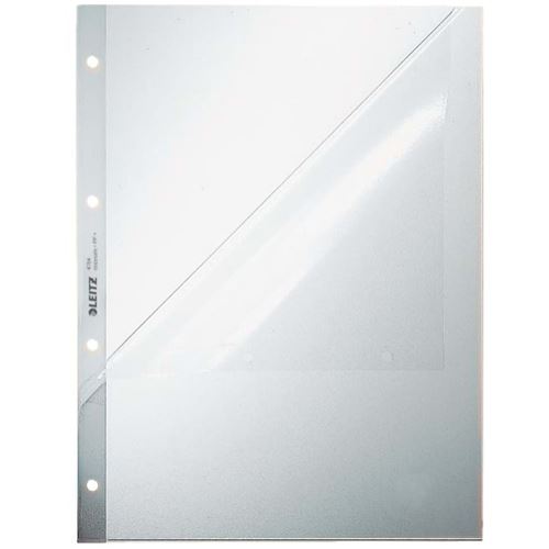 Non Communiqué Transparent Leitz Pochette 100 Pcs A4 Ouverture Par Le Haut