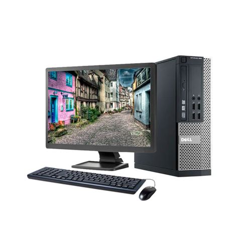 Unité centrale Dell 990 SFF - Core i5 - RAM 8Go - HDD 500Go - Windows 10 - Ecran 22 - Reconditionné