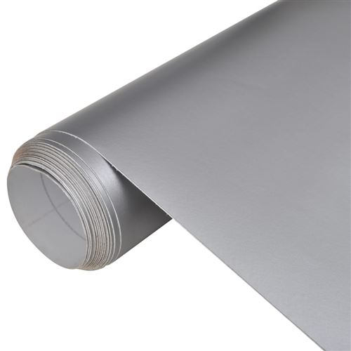 vidaXL Autofolien 2 Stk. Matt-Silber 100x150 cm