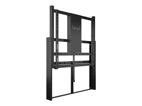 Multibrackets M Motorized Wallmount HD - Support - motorisé - noir - Taille d'écran : 60-105 - montable sur mur