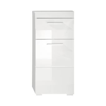 Trendteam Armoire de sol de salle de bain Amanda Blanc - 1