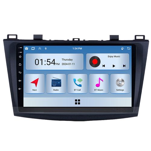 Autoradio RoverOne® Bluetooth CarPlay 2 Din 6Go RAM 128Go ROM pour Mazda 3 Mazda3 BL 2010-2013