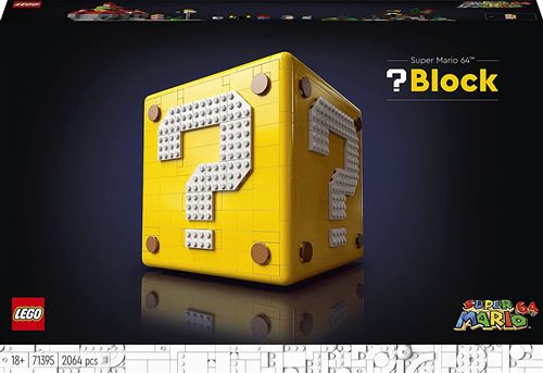 Lego 71395 Bloc point d'interrogation Super Mario 64