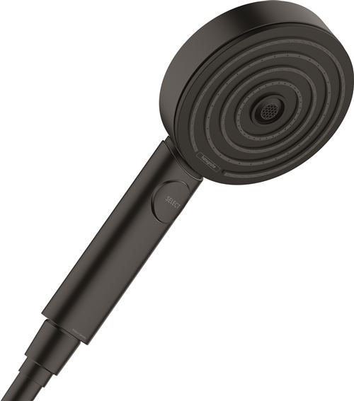 Hansgrohe Pulsify Select S Hand Shower 105 3jet Activation Matt Black 24100670