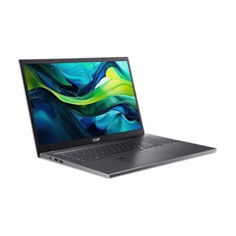Acer Aspire 17 A17-51M - Intel Core 7 - 150U / jusqu'à 5.4 GHz - Win 11 Home - Intel Graphics - 32 Go RAM - 1.024 To SSD NVMe - 17.3" IPS 1920 x 1080 (Full HD) - Wi-Fi 6E - gris acier - clavier : Suisse Allemand